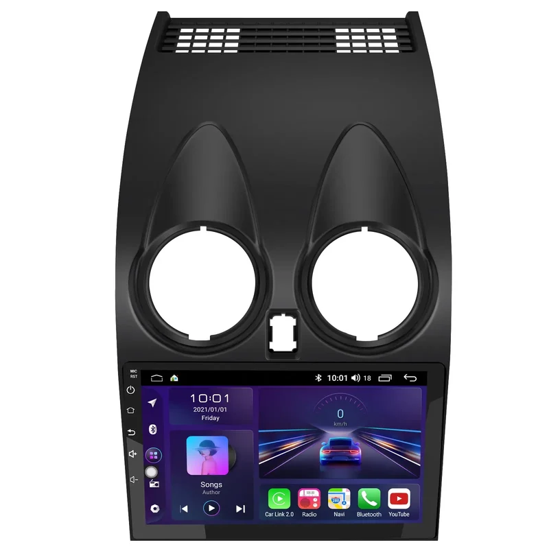 AWESAFE Autoradio Android 13 pour Nissan Qashqai J10 2006-2013【2Go+32Go】 Autoradio 9 Pouces Écran Tactile avec GPS Carplay Intégré/Android Auto Bluetooth Wi-FI FM RDS,Support SWC/Aide au Parking