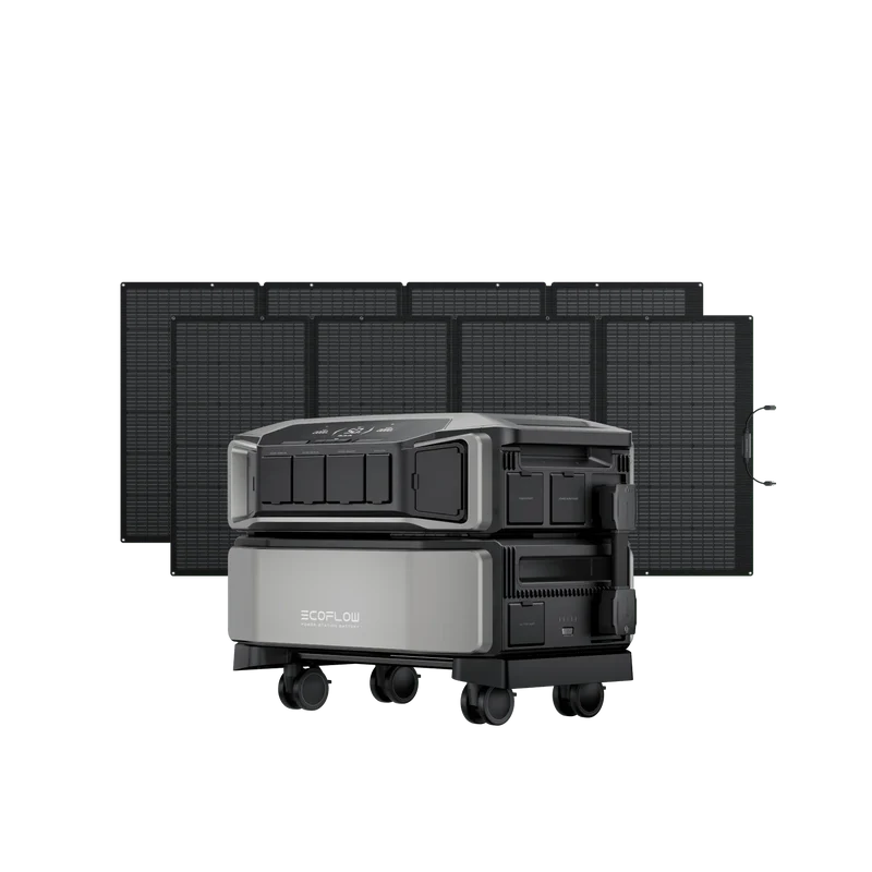 Delta Pro Ultra(1*Inverter+1*Battery)+2*400W Solar Panel