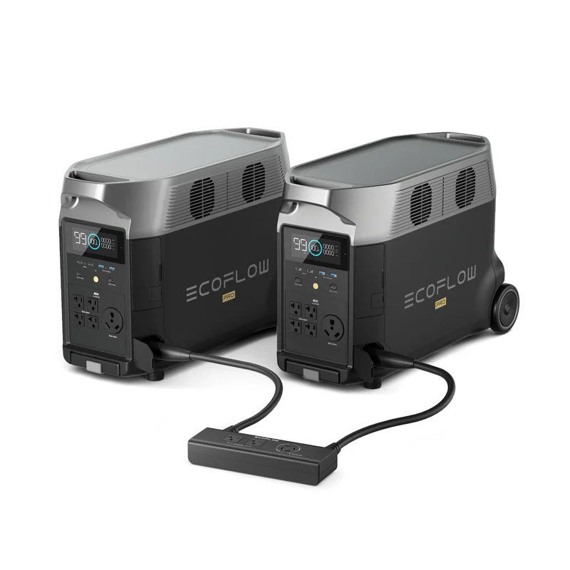 EcoFlow DELTA Pro *2 + Double Voltage Hub with free 220W solar panel