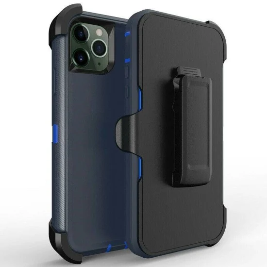 Defender Case w/ Clip For iPhone 11 (blue)