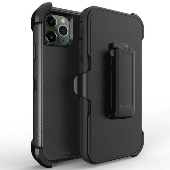 Defender Case w/ Clip For iPhone 11 (black)