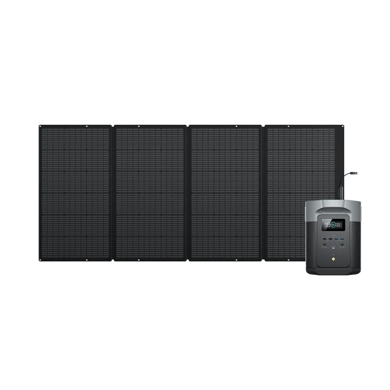 EcoFlow DELTA 2 Max Solar Generator (PV400W)