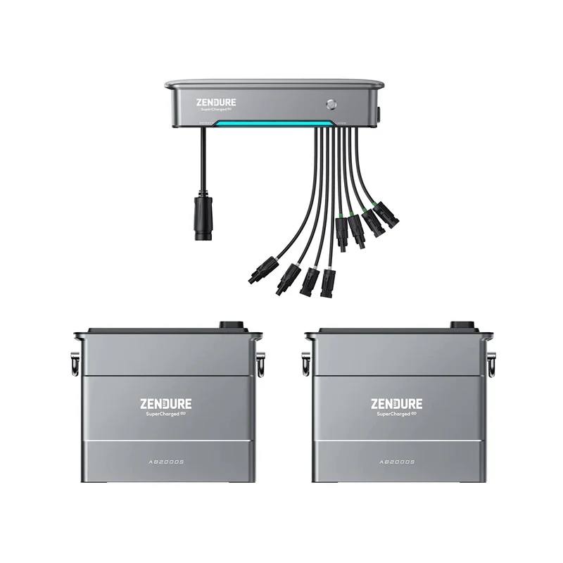 Zendure SolarFlow Hyper 2000 with 2x Zendure AB2000S