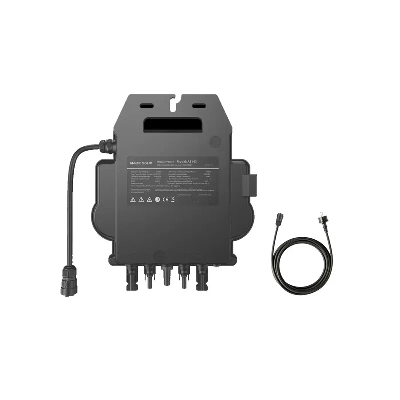 Anker SOLIX MI80 micro-inverter with 5m Schuko cable