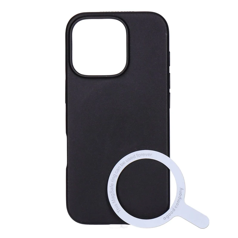 agood company PLANTPRTCT Case schwarz passend für iPhone 16 Pro mit Magsafe