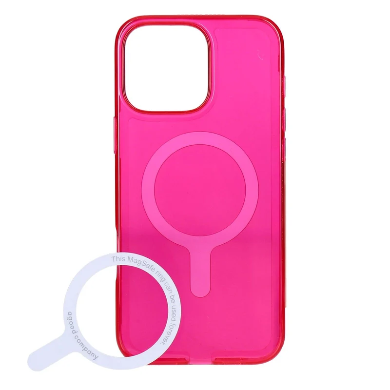 agood company CLRPRTCT Case rosa passend für iPhone 16 Pro Max mit Magsafe