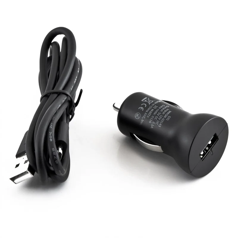 Griffin Auto Ladegerät 2.1A 10W mit Micro-USB Kabel 90cm Schwarz