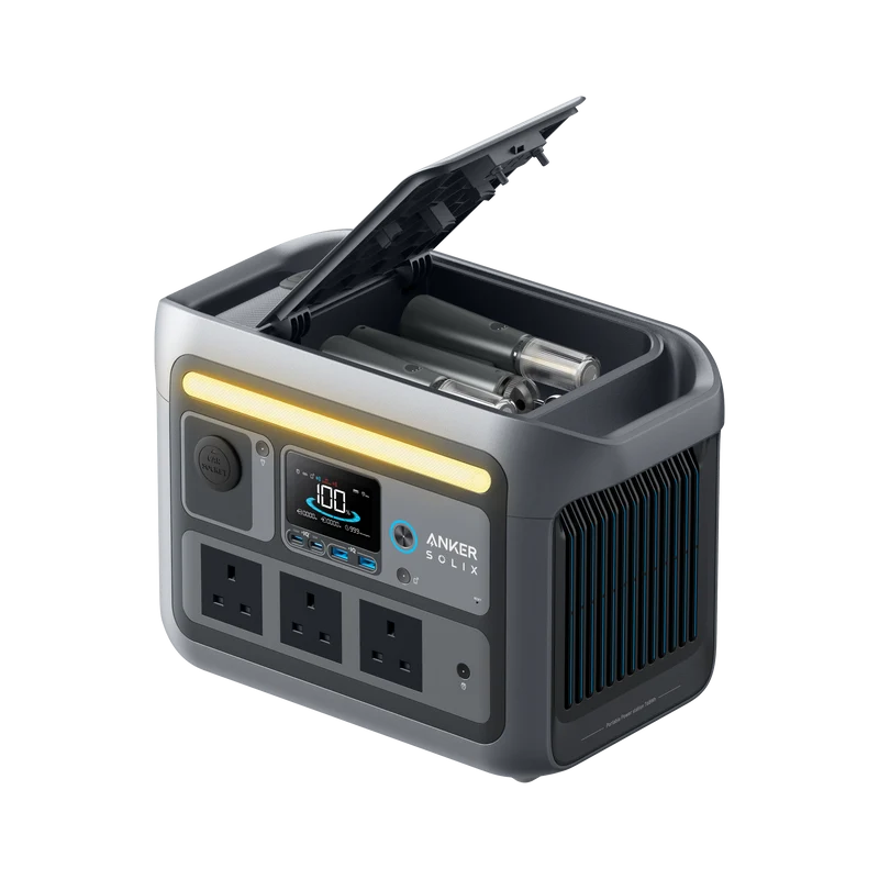 Anker SOLIX C800 Plus Portable Power Station - 768Wh | 1,200W