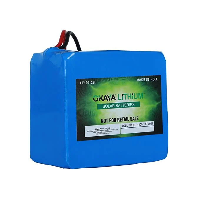 Okaya Lithium lifepo4 12.5 Ah / 160 Watt hour Battery for Home Lighting System