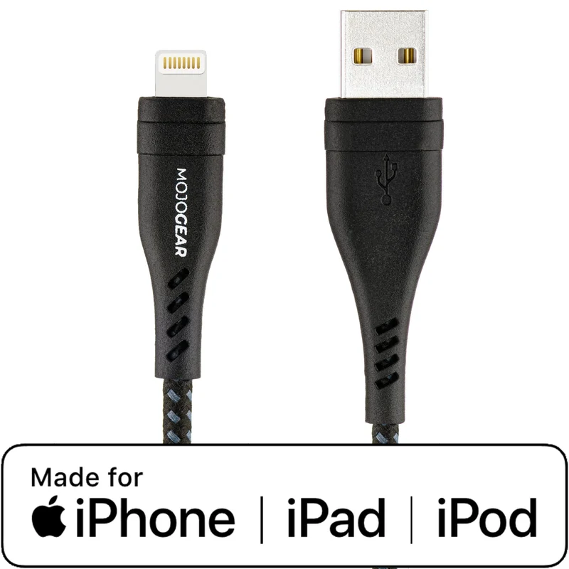 MOJOGEAR Apple Lightning auf USB-Kabel Extra Stark