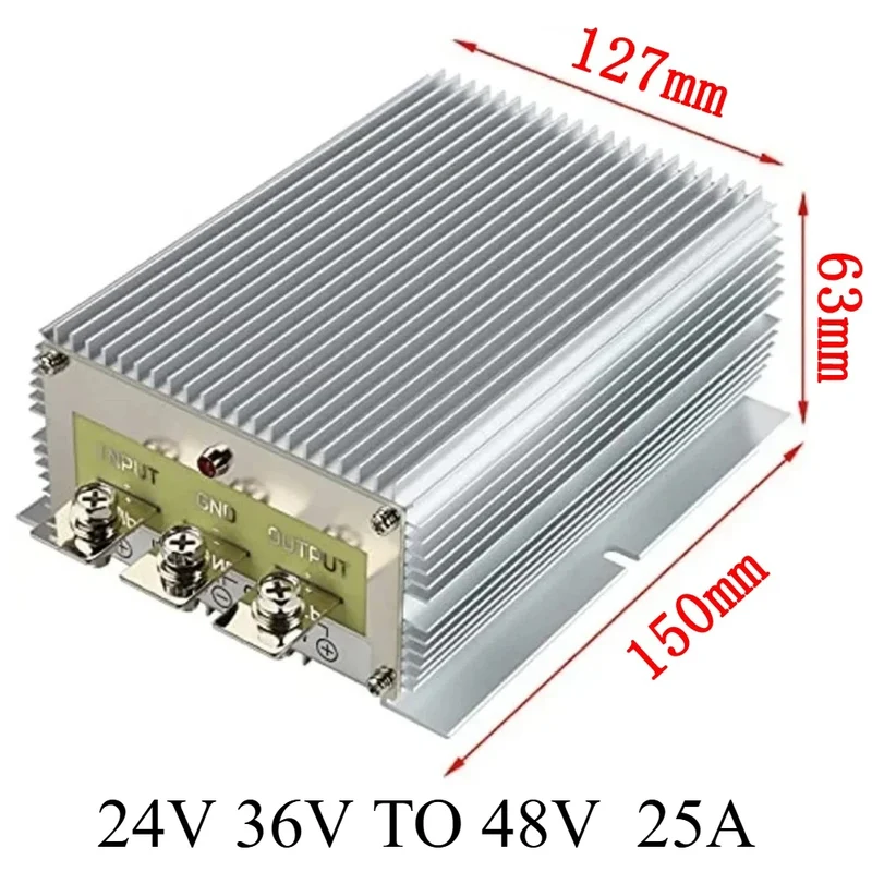 24V 36V TO 48V 3A -30A STEP UP MODULE 24V to 48V Boost Voltage Regulator DC-DC Converter FOR AUTOMOTIVES CE RoHS Certificated