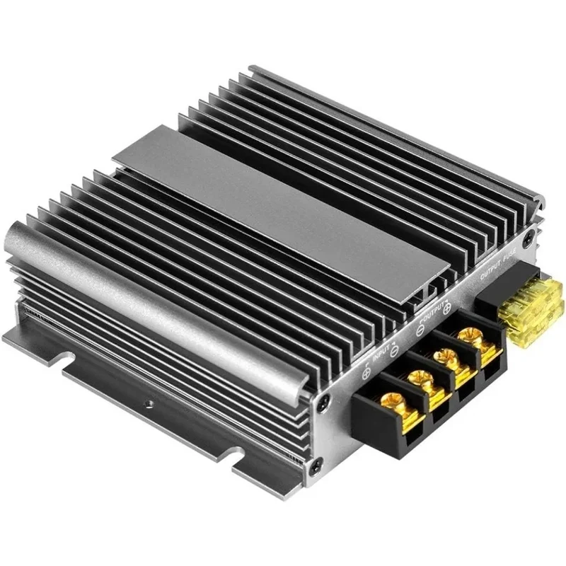 12V to 28V 20A Step Up Converter DC Boost Voltage Regulator for Truck Amplifier Heavy Duty Equipment Non-Isolated Power Supply
