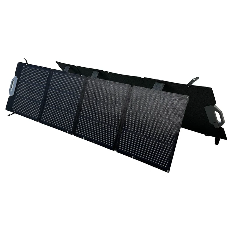200W/400W Portable Foldable Solar Panel for Power Station Fast Charging & Easy Carry for Outdoor Use
