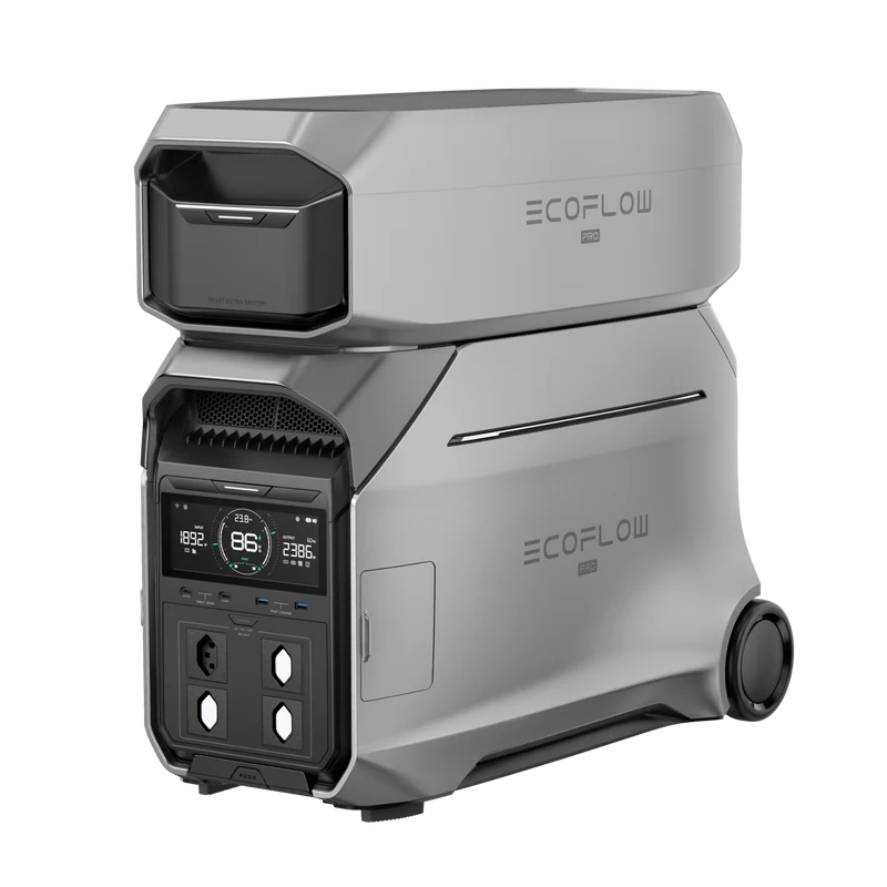 EcoFlow DELTA Pro 3 Powerstation und Zusatzbatterie SET CH-Version | 8 kWh Kapazität