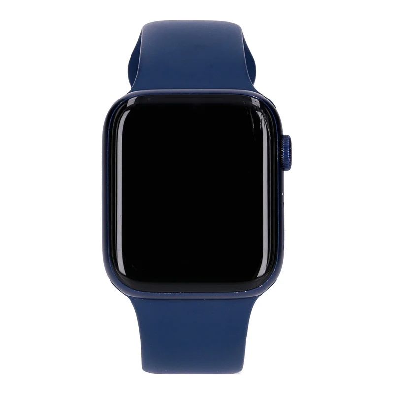 Apple Watch Series 6 44mm GPS + 4G Blau Aluminiumgehäuse mit Sportarmband Deep Navy