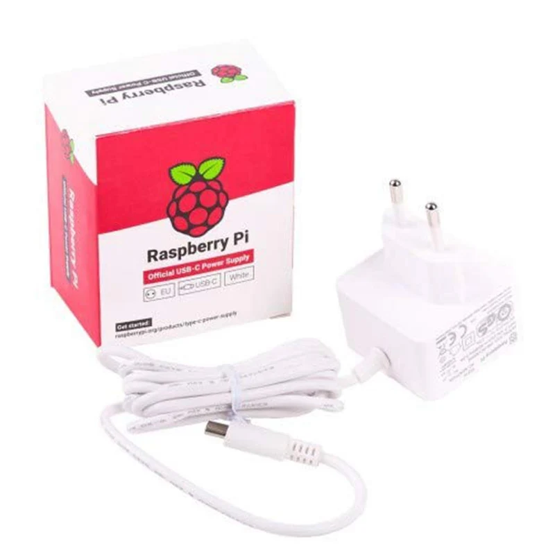 Raspberry Pi 15.3W USB-C Power Supply for Raspberry Pi 4 Mobel B