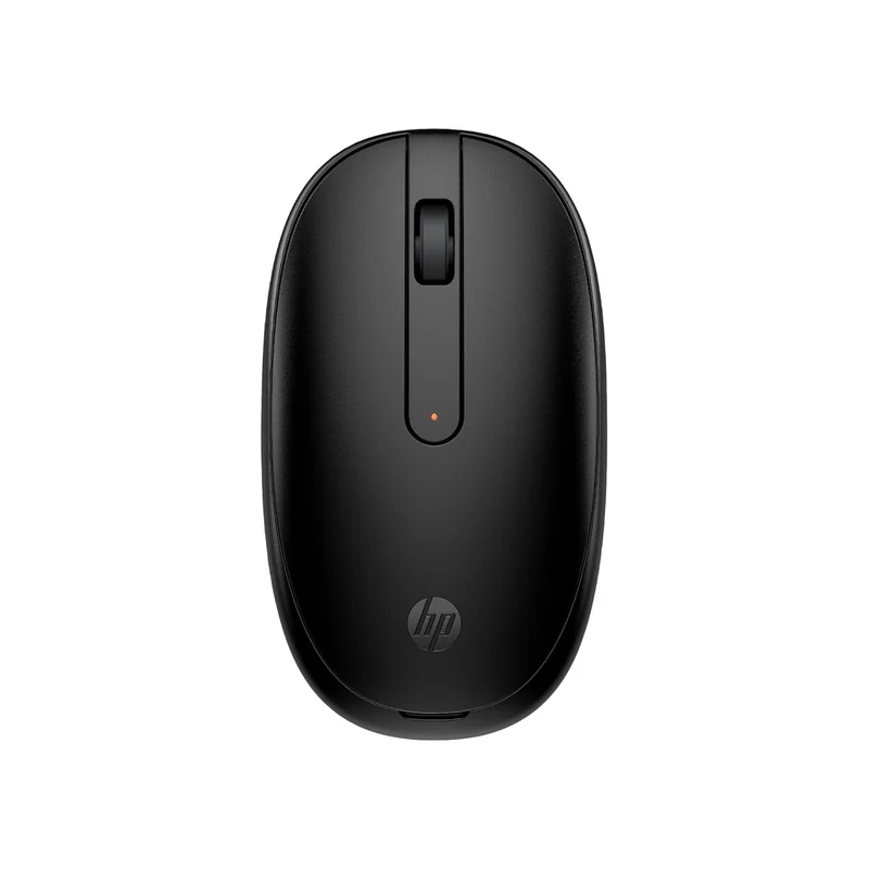 HP 240 Bluetooth Wireless Mouse with 3 Buttons/1600 DPI Red Optical Tracking/Sleek and Ambidextrous/Compatible to Windows 10, macOS, Chrome OS, 3 Years Warranty (Black)