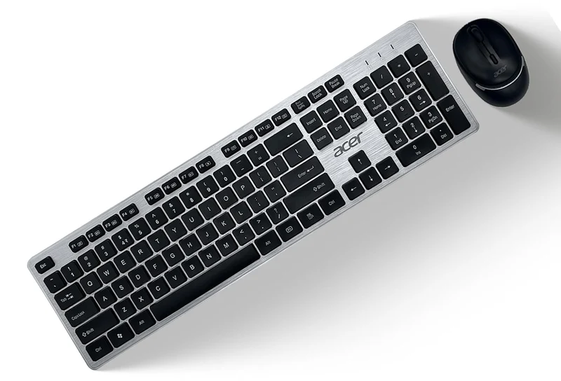 Acer Fusion Wireless Keyboard, Durable Stylish (Without Mouse)