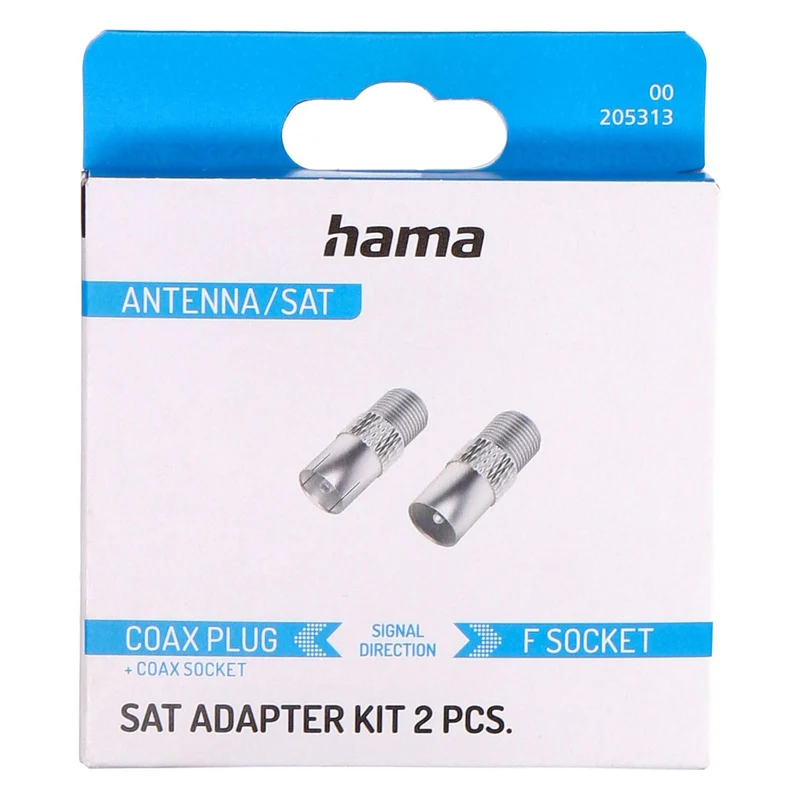 Hama 00205313 Koaxialstecker F-Typ 1 Stück(e)