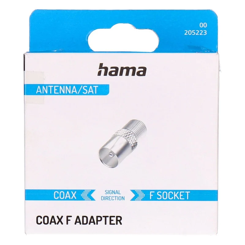 Hama 00205223 Koaxialstecker F-Typ 1 Stück(e)