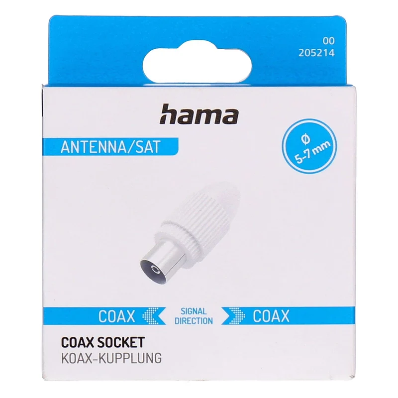 Hama 00205214 Koaxialstecker 1 Stück(e)