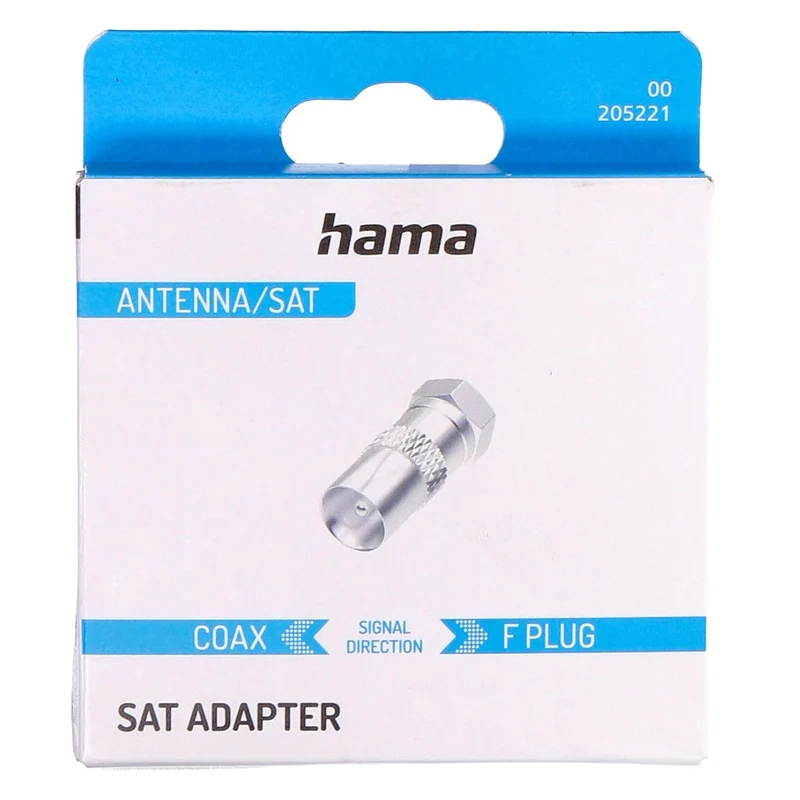 Hama 00205221 Koaxialstecker F-Typ 1 Stück(e)