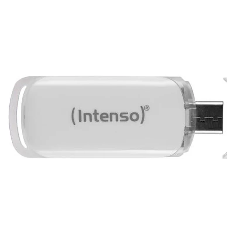 Intenso Flash Line USB-Stick 128 GB USB Typ-C 3.2 Gen 1 (3.1 Gen 1) Weiß