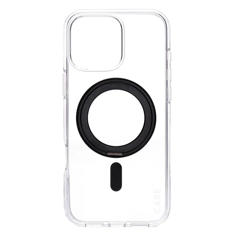 Care by PanzerGlass Kickstand Case schwarz passend für Apple iPhone 16 Pro Max