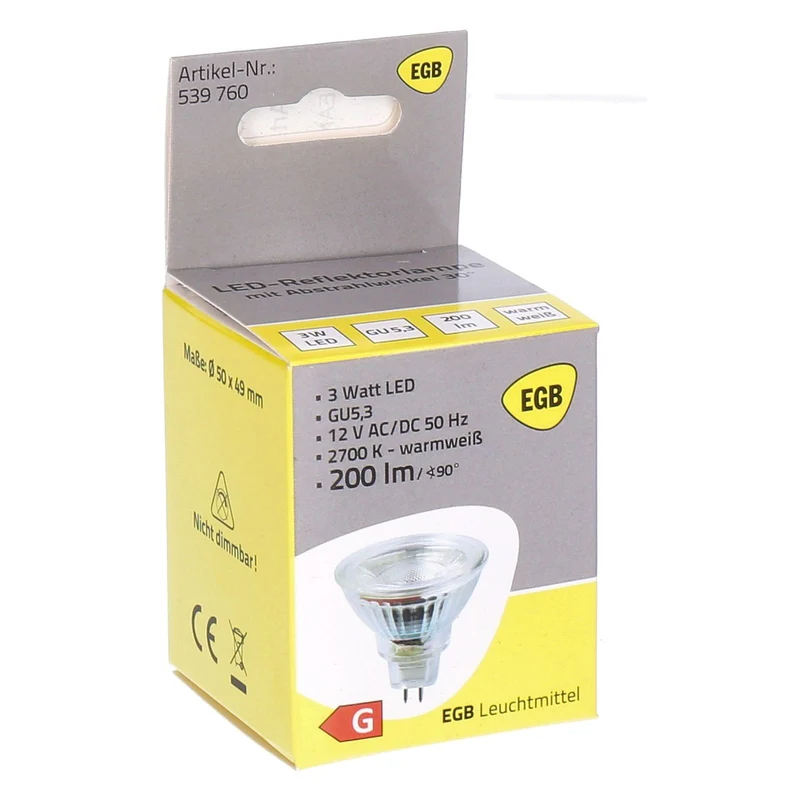 EGB LED Lampe GU5,3