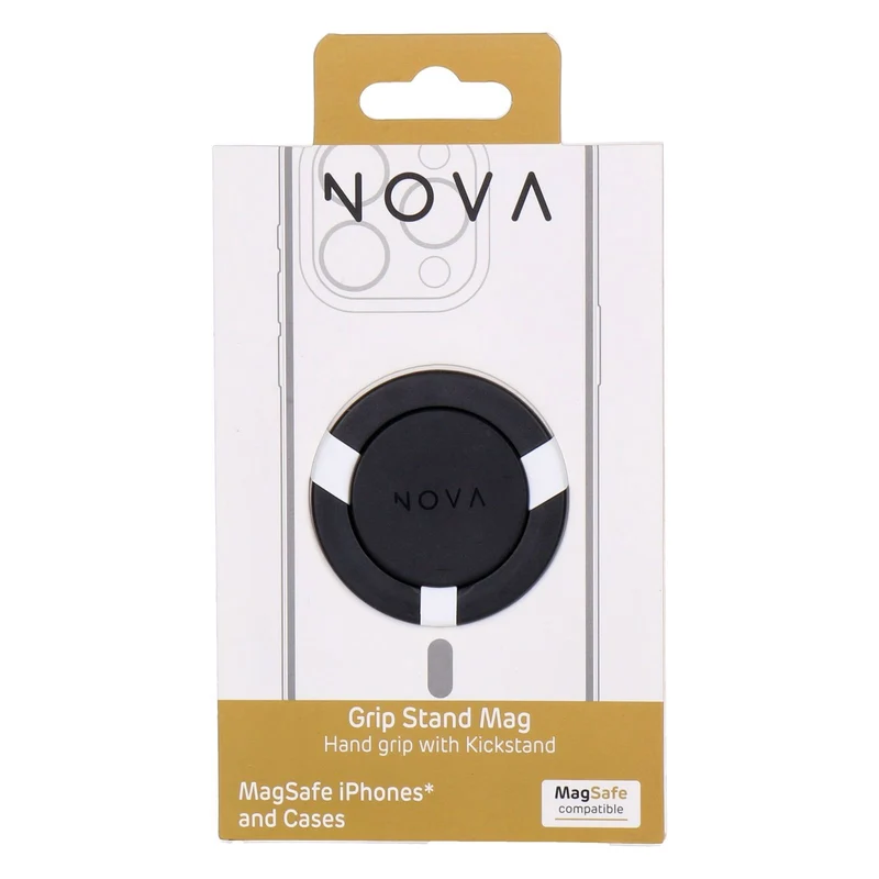 NOVA Grip Stand Mag Magsafe Kickstand für iPhones und MagSafe Cases