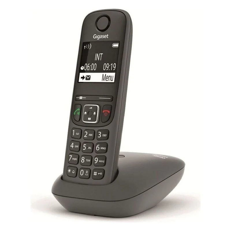 Gigaset AE690 Analoges/DECT-Telefon Anrufer-Identifikation Anthrazit