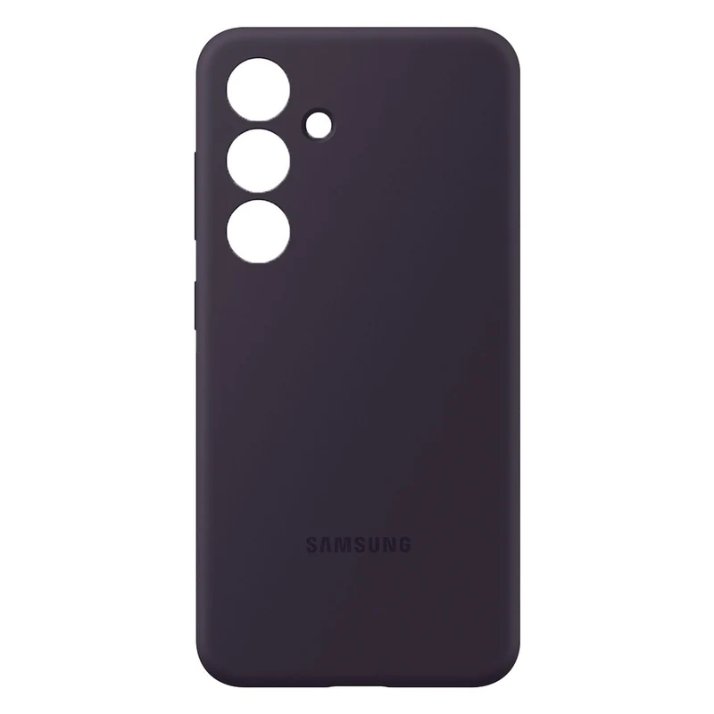 Samsung Silicone Case Dark Violet passend für Galaxy S24