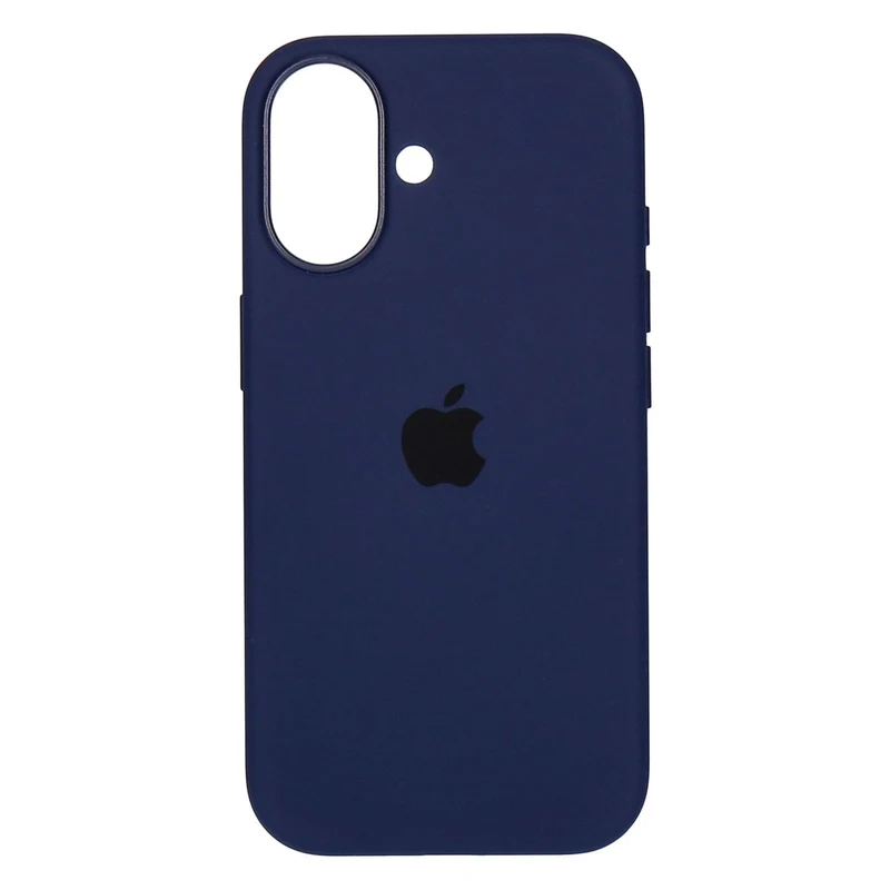 Apple Silikon Case iPhone 17 Mitternacht mit Magsafe