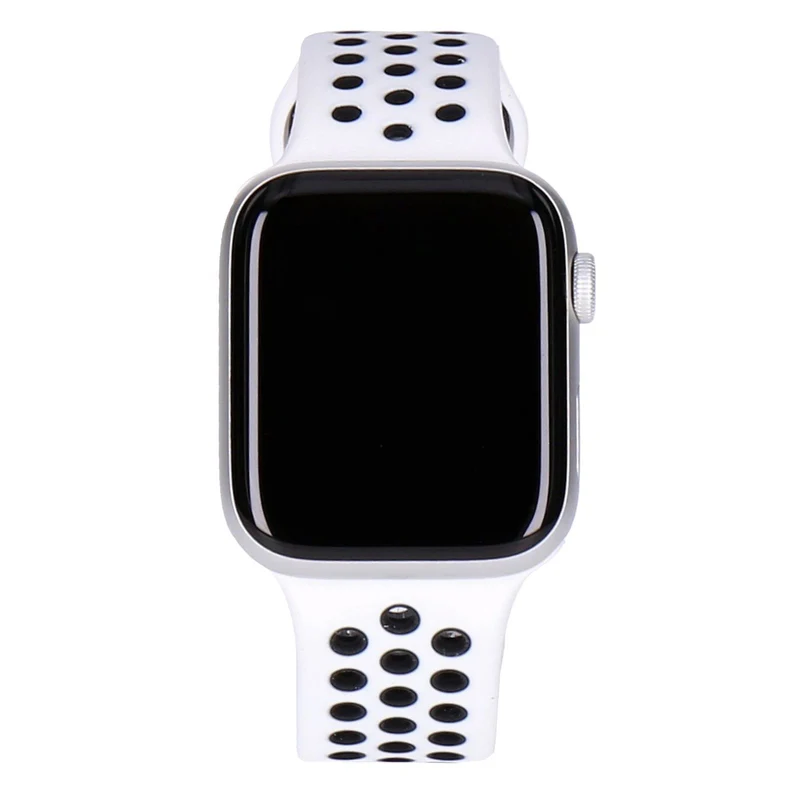 Apple Watch Series 6 Nike GPS 44mm Silber Aluminiumgehäuse mit Sportarmband Platinum/Schwarz