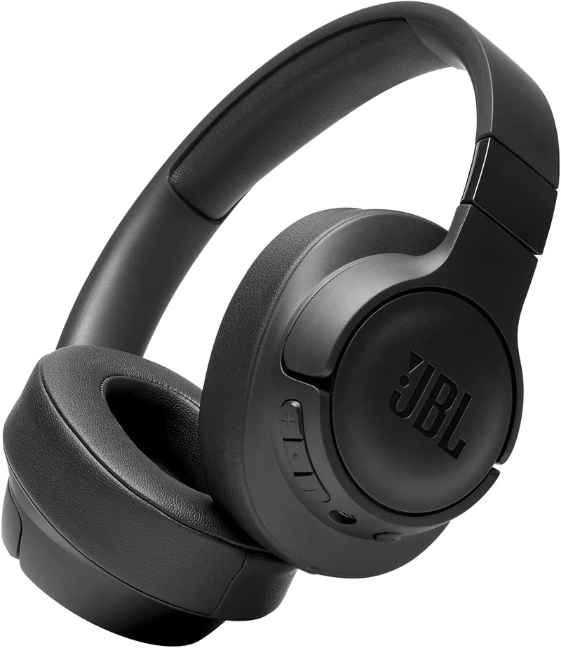 JBL TUNE 700BT - Wireless Over-Ear Headphones - Black | JBL Pure Bass Sound, Wireless Bluetooth Streaming, Up to 27H battery life, Hands-free calls and Voice Assistants