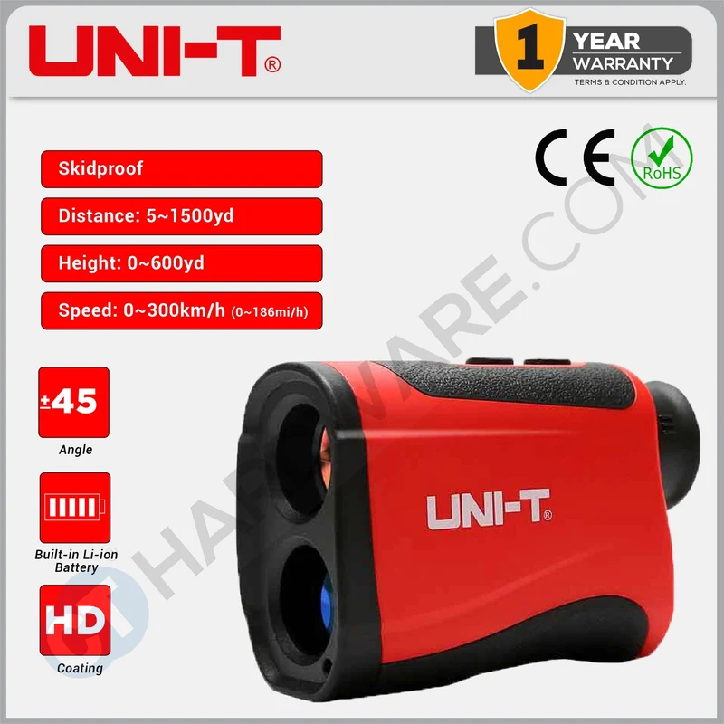 UNI-T LM1000 Laser Rangefinder 1000M