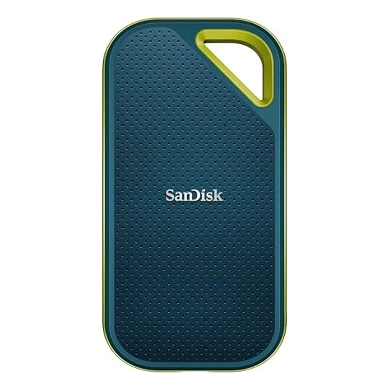 SanDisk Extreme Pro Portable SSD 2TB Monterey (blau/grün)
