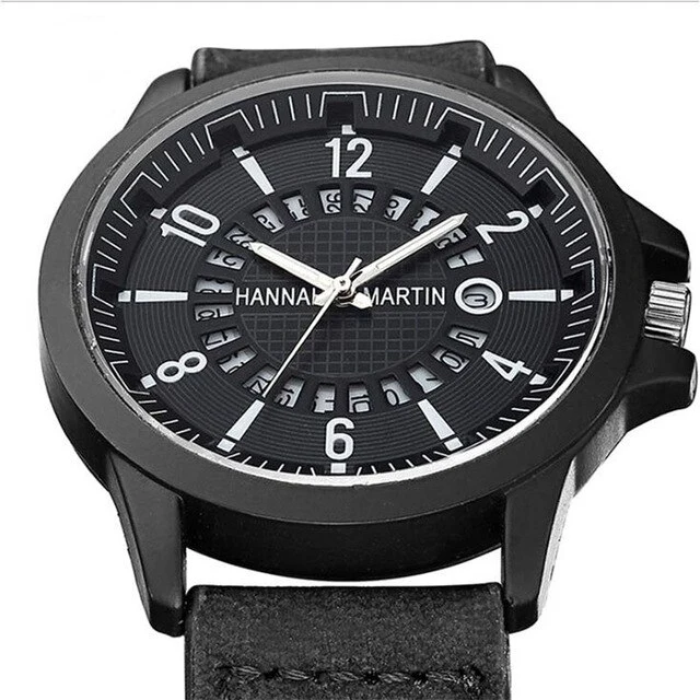 New Men's Sports Watch Stainless Steel Case Breathable Scrub Belt Quartz Business Watch Multifunction Relogio Masculino Clock