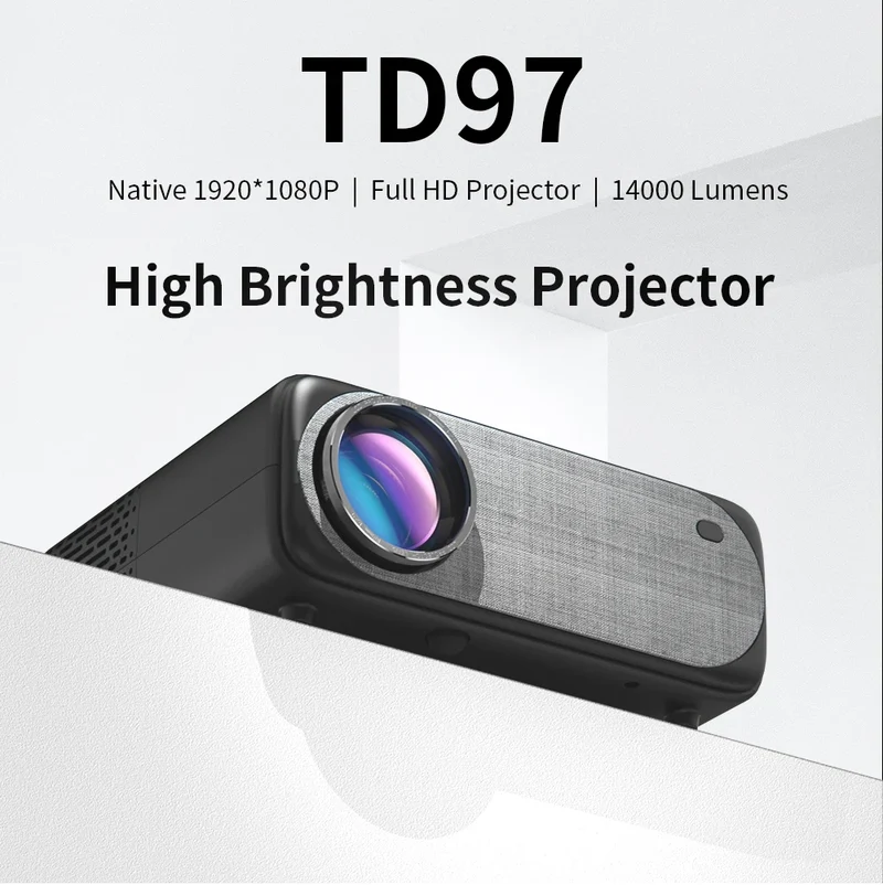 ThundeaL 1080P Projector TD97 WiFi Android LED Full HD Projector 2K 4K Video Proyector TD97W Home Theater Movie Cinema Beamer