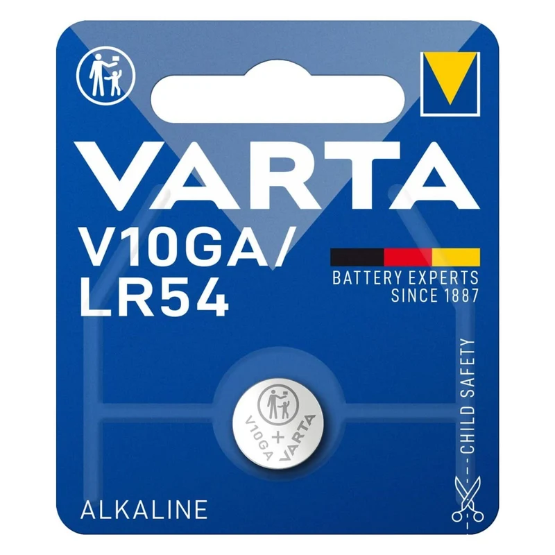 Varta V10GA Knopfzelle LR 54 1,5V 50 mAh
