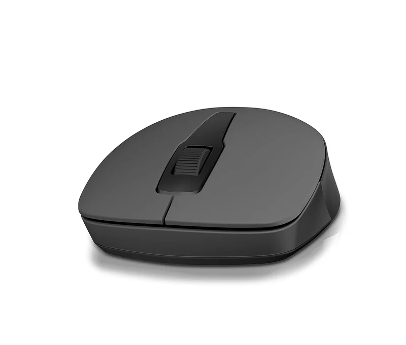 HP 150 Wireless USB Mouse with Ergonomic and ambidextrous Design, 1600 DPI Optical Tracking, 2.4 GHz Wireless connectivity, Dual-Function Scroll Wheel and 12 Month Long Battery Life
