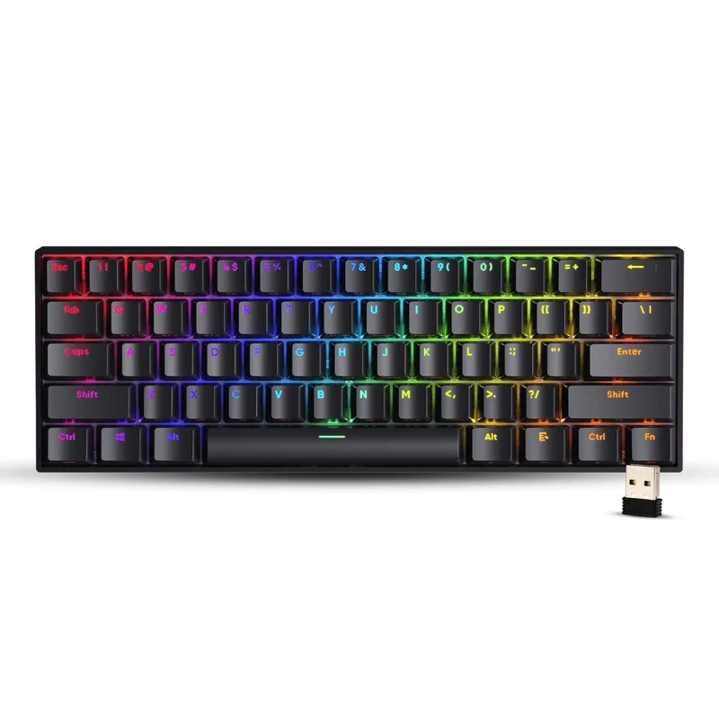 Zebronics ZEB-MAX NINJA 61 keys wireless mechanical keyboard