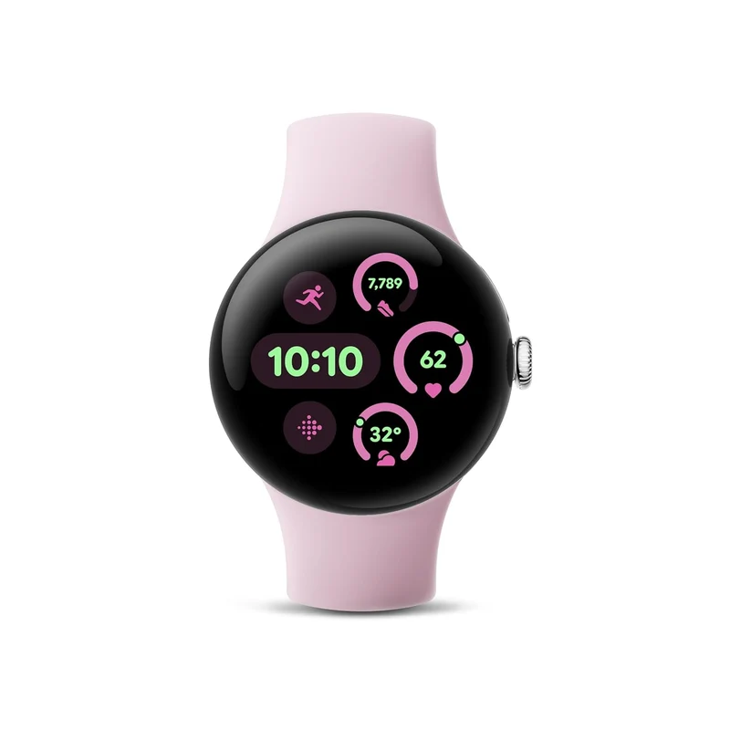 Google Pixel Watch 3 (41mm) 2024 Model - Android Smartwatch, Heart Rate Tracking, Fitbit Advanced Running, Fitness Insights, 24-Hour Battery