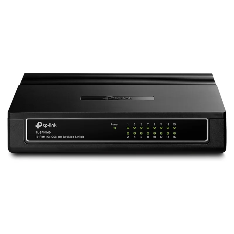TP-Link TL-SF1016D Unmanaged Fast Ethernet (10/100) Weiß