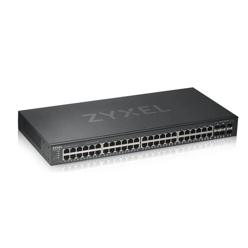 Zyxel GS1920-48V2 Managed Gigabit Ethernet (10/100/1000) Schwarz
