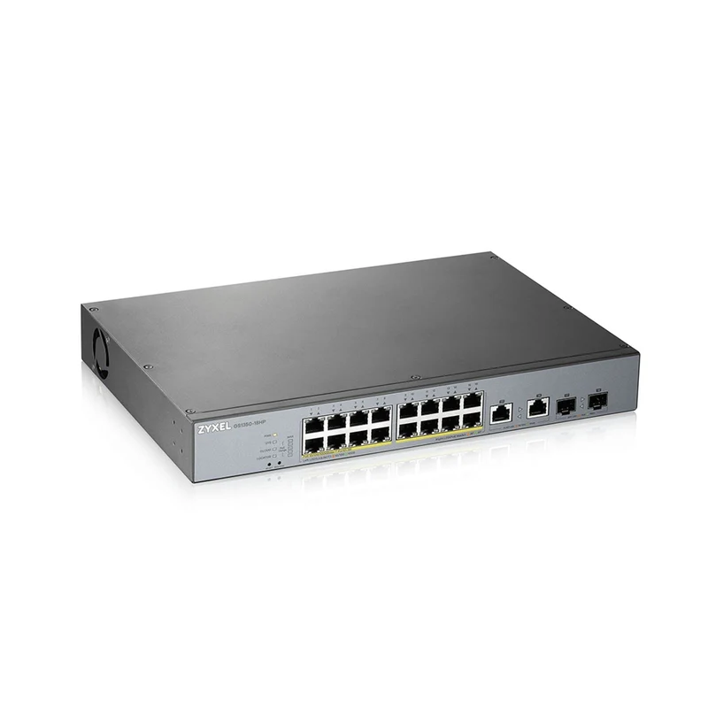 Zyxel GS1350-18HP-EU0101F Netzwerk-Switch Managed L2 Gigabit Ethernet (10/100/1000) Power over