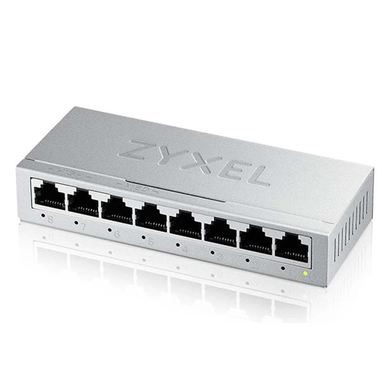 Zyxel GS-108BV5-EU0101F Netzwerk-Switch Unmanaged L2 Gigabit Ethernet (10/100/1000)