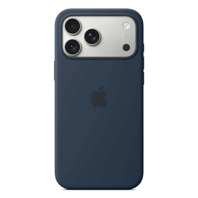 Apple Silikon Case mit MagSafe Mitternacht passend für iPhone 17 Pro Max