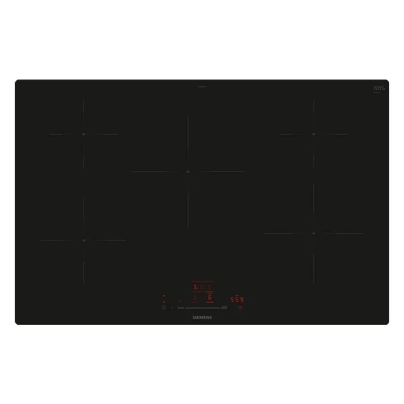 Siemens iQ100 EH801HVB1E Induktionskochfeld Integriert 80 cm 5 Zonen Schwarz
