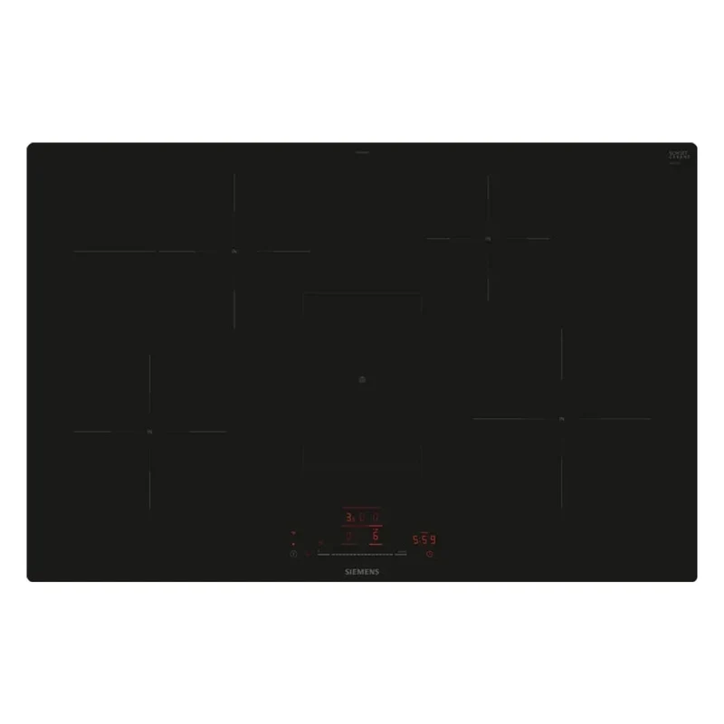 Siemens iQ300 EH801HFB1E Induktionskochfeld Integriert 80 cm 4 Zonen Schwarz